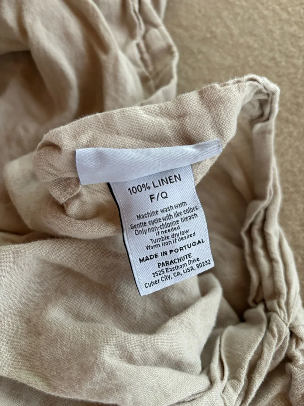 Parachute Flax Linen Duvet